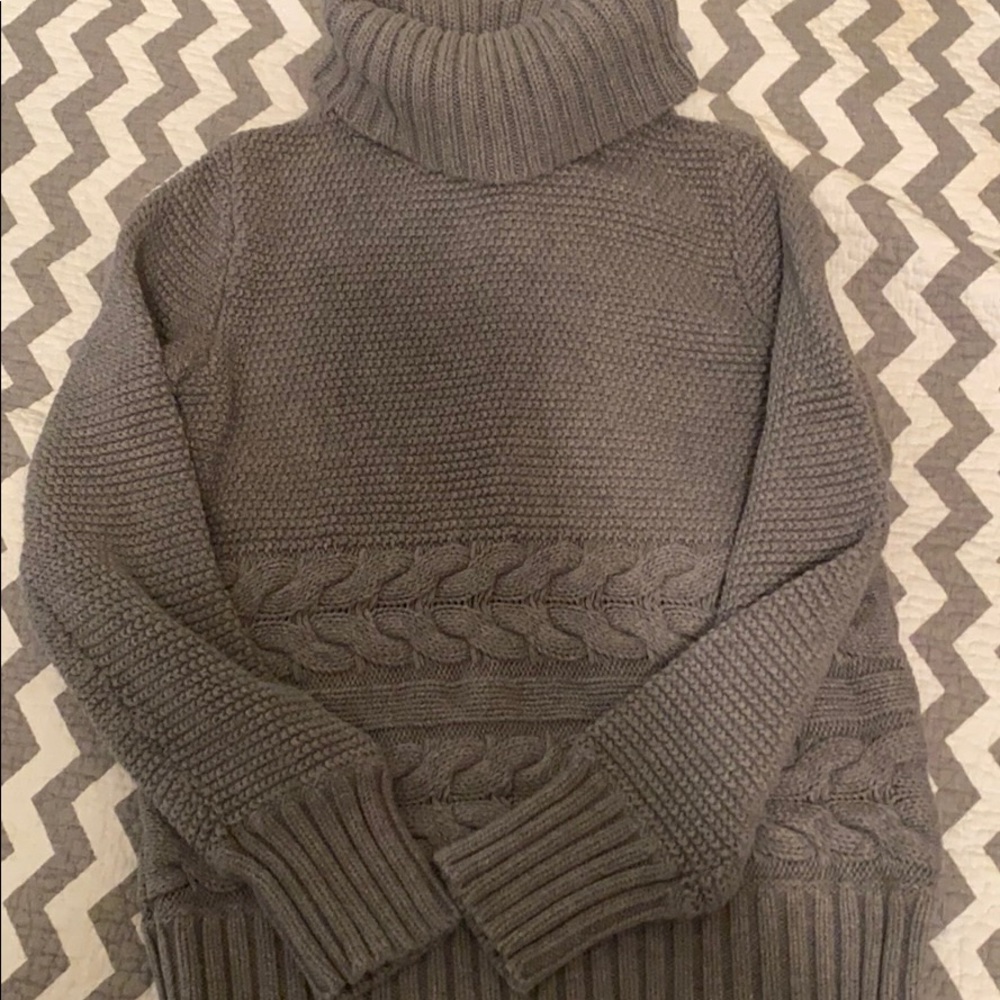 Chunky cable knit sweater